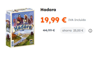 Juego de Mesa Hadara por 19.99€