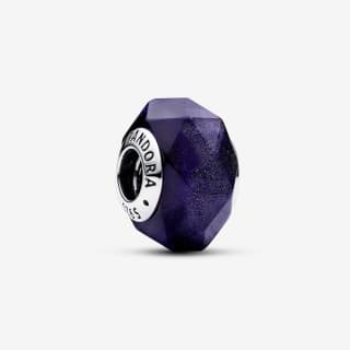 Pandora Charm de Cristal de Murano Azul Facetado por 9€