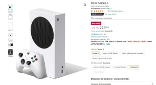 Consola Xbox Series S 512GB por 229€ en amazon