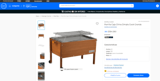 Parrilla Simple Cook Grande por $194.990