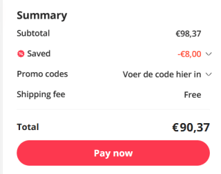 Samsung Galaxy Tab A9 64 GB 22,1 cm (8.7") 4 GB voor €90 dmv code bij Aliexpress