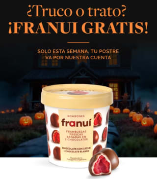 Gratis Franui en cualquier pedido Malvon
