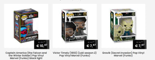 50% korting op heel veel Funko Pops! bij Old-school-toys.
