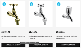 Lavadero desde $5.199 ARS por Todo Grifería