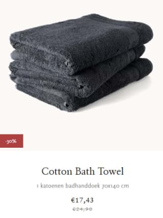 Tot 30% korting in de outlet van Rituals