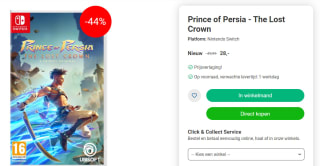 Prince of Persia "The Lost Crown" voor €28
