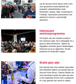 Gratis tickets + glas wijn voor de Second Home Beurs in Jaarbeurs Utrecht 21 t/m 23 maart