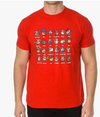 Recopilaciónde camisteas Kukuxumusus