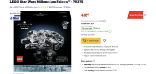 LEGO Star Wars Millennium Falcon voor €48,99