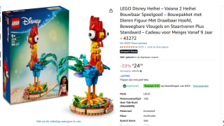 Lego Disney Vaiana 43272 Heihei voor €24,39 met Amazon prime