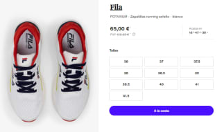 Zapatillas de Running para Mujer Fila POTAXIUM por 65€