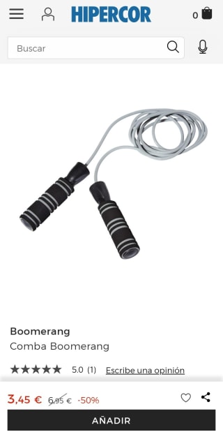 Comba Boomerang por 3,45€.