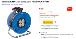 Penaarde kabelhaspel Brennenstuhl 50 meter voor €66,74 bij Bol