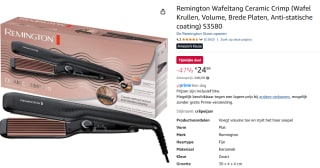 Remington Wafeltang Ceramic Crimp voor €24,99 bij Amazon