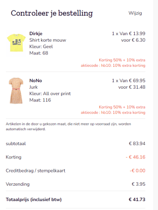 Happybee kortingscode voor 10% extra korting op de sale tot 50%