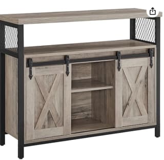 VASAGLE dressoir 100 x 80 x 33 cm voor €95,99 bij Amazon.nl