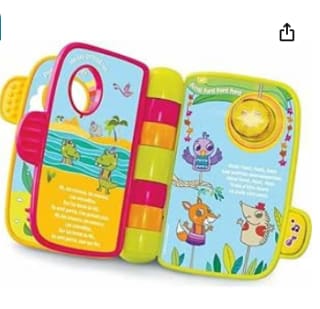 VTech - P'tit Livre Enchanté - Mes Premières Comptines, à 9,99€