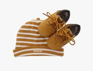 Timberland giftbox (Muts + schoenen) voor 19,99 euro