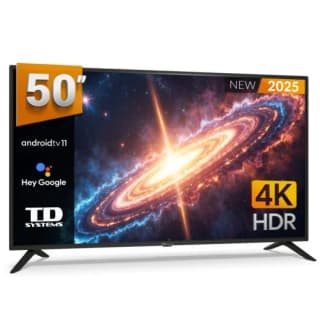 TV TD Systems PRIME50C20GLE 50" DLED UltraHD 4K Smart TV por 249,88€