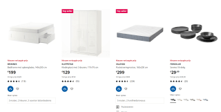 Tot 50% lagere prijzen op veel items bij Ikea