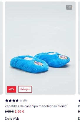 Remate final ropa desde 1€ en kiabi para toda la familia