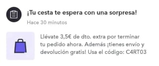 Productos GRATIS 3,50€ descuento y envío gratis en tu compra Miravia