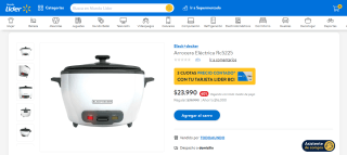Arrocera Eléctrica por $23.990