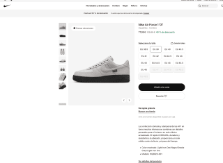 Zapatillas Nike Air Force 1 '07 Hombre por solo 77,99€