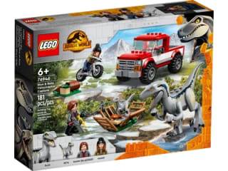LEGO Jurassic World - Blue & Beta velociraptorvangst voor €27,99 bij Amazon