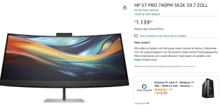 HP Serie 7 Pro 39,7 inch 5K2K Conferencing -740pm monitor voor €1.139,83 bij Amazon
