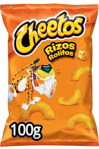 Cheetos Rizos Aperitivo de Maíz Horneado, 100g por 1,21€.