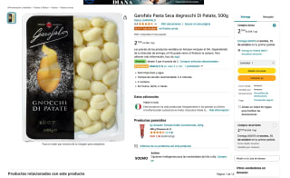 3 Garofalo Pasta Seca degnocchi Di Patate 500g por 4,38€