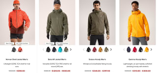 30% korting op Arc’teryx jassen voor Black Friday