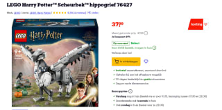 LEGO Harry Potter™ Scheurbek™ hippogrief 76427 voor €37,99 bij Bol