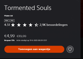 Tormented Souls voor €4,99 in de PlayStation Store