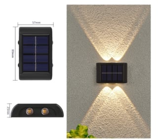 Foco solar para exterior impermeable por 1,90€ cuentas nuevas 0,03€