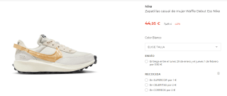 Nike Zapatillas Waffle Debut Ess por 44,95€