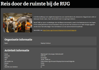 Veel gratis activiteiten tijdens Nacht van de Nacht op 28 oktober (door heel Nederland)