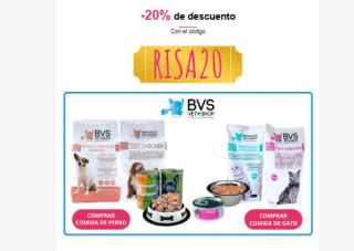 Descuento de hasta 20% en Barakaldo Tienda Veterinaria