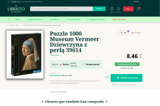 Puzzle Clementoni Adulto 1000 Piezas Museum Girl a solo 8,46€