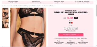 Ensemble Porte Jarretelle / String 90109-Eternel à 10,10€
