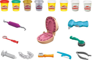 Play-Doh Top Tandarts klei speelset voor €10,32 bij Bol