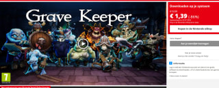 Grave Keeper voor €1,39 in de Nintendo eShop