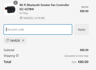 Inkbird Wi-Fi & Bluetooth BBQ Smoker voor €80 dmv code bij Inkbird