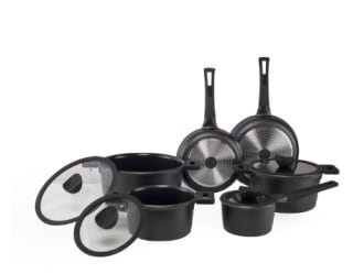 The White Series - Moderne pannenset - 14 delig - voor €109,95 bij Dagknaller