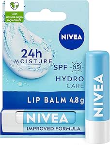 NIVEA Lip Balm Hydro Care with SPF 15 (4.8g) - £1.46