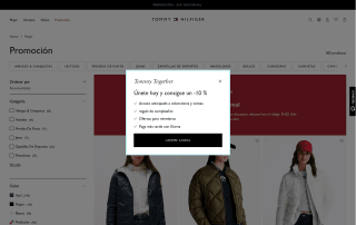 Descuento del 20% en Tommy Hilfiger