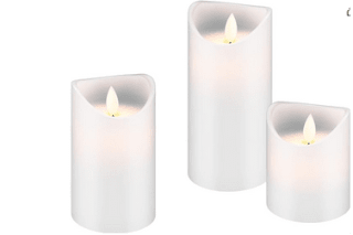 Goobay 66541 Velas de Cera Real LED con función de Temporizador por 10,88€