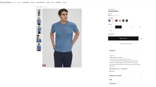 Camiseta Pedro del Hierro básica por solo 14,99€