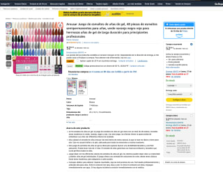 Kit 48 Piezas Esmalte de Uñas para principiantes por solo 15,90€